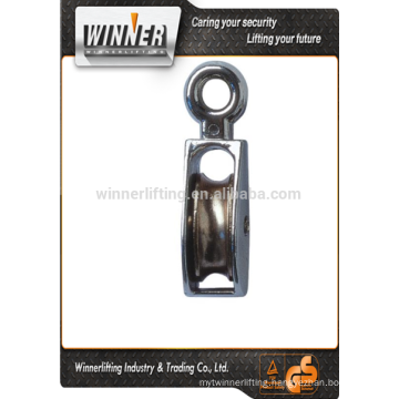 U.S. Type Metal Zinc Alloy Pulley with Single Wheel